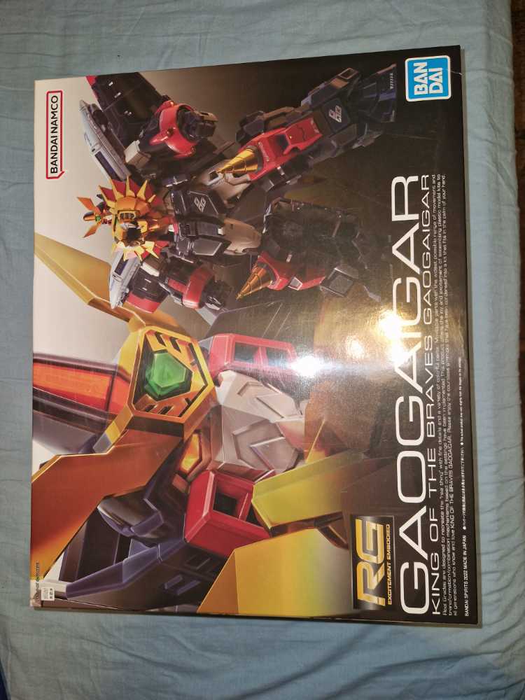 Bandai Hobby Rg Gaogaigar  action figure collectible [Barcode 4573102633989] - Main Image 2