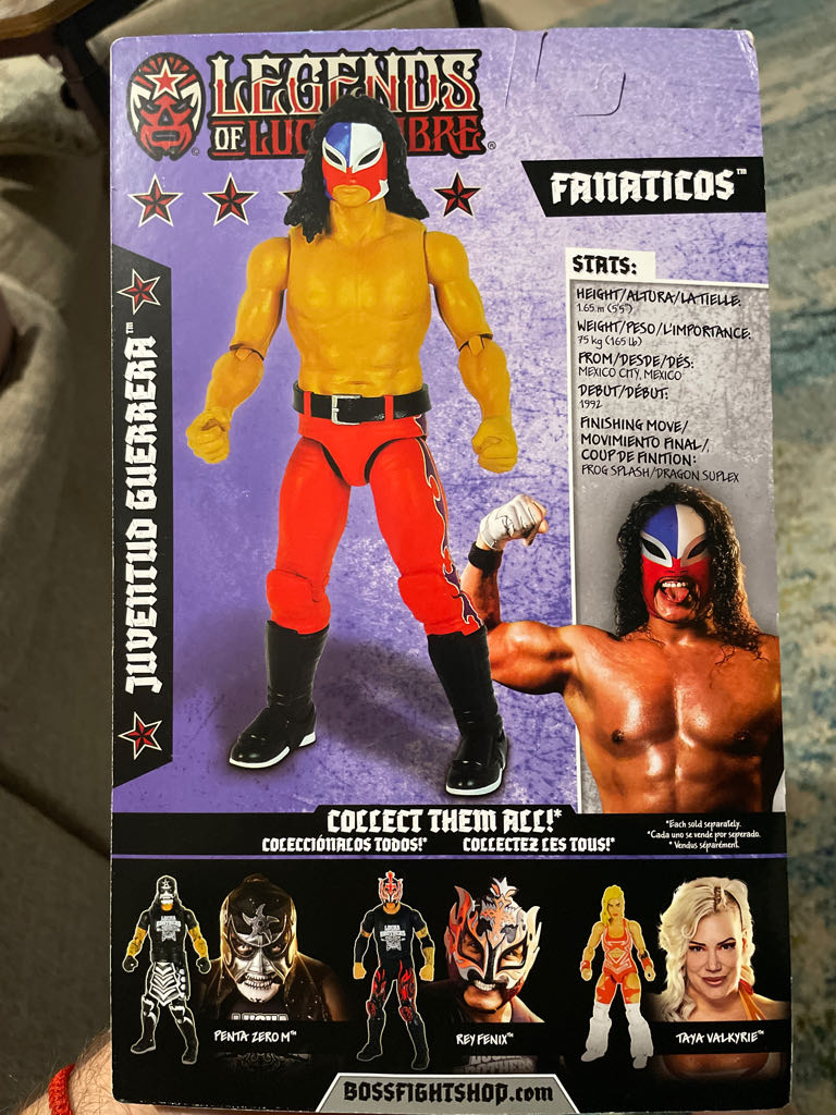 Juventud Guerrera - Boss Fight Studio (Legends Of Lucha Libre) action figure collectible [Barcode 814800021680] - Main Image 2
