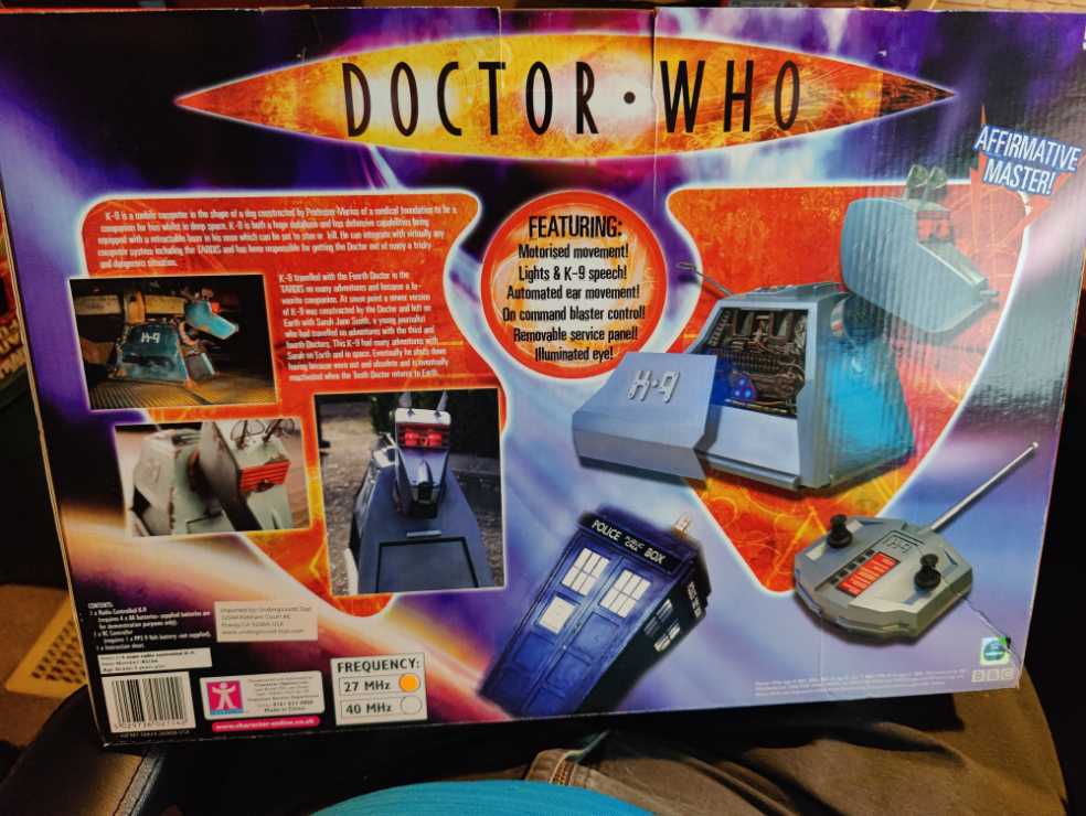 Remote Control K9 - Character Options (Doctor Who) action figure collectible [Barcode 5029736021542] - Main Image 2