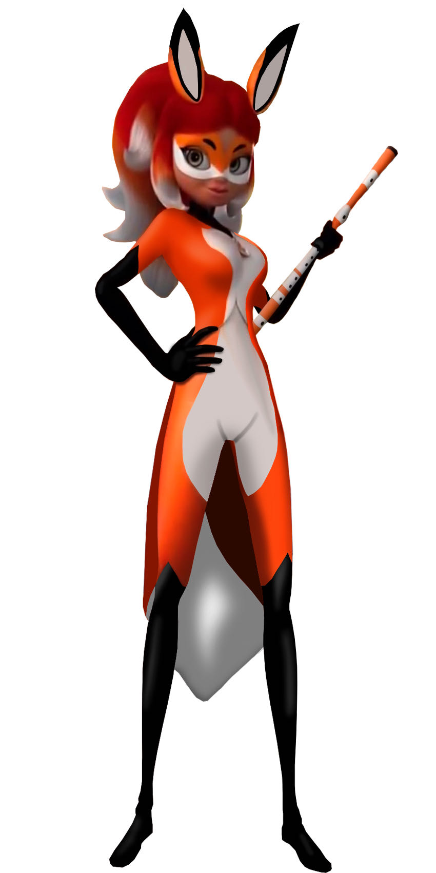 Rena Rouge - Playmates Toys (Miraculous) action figure collectible [Barcode 043377504238] - Main Image 2