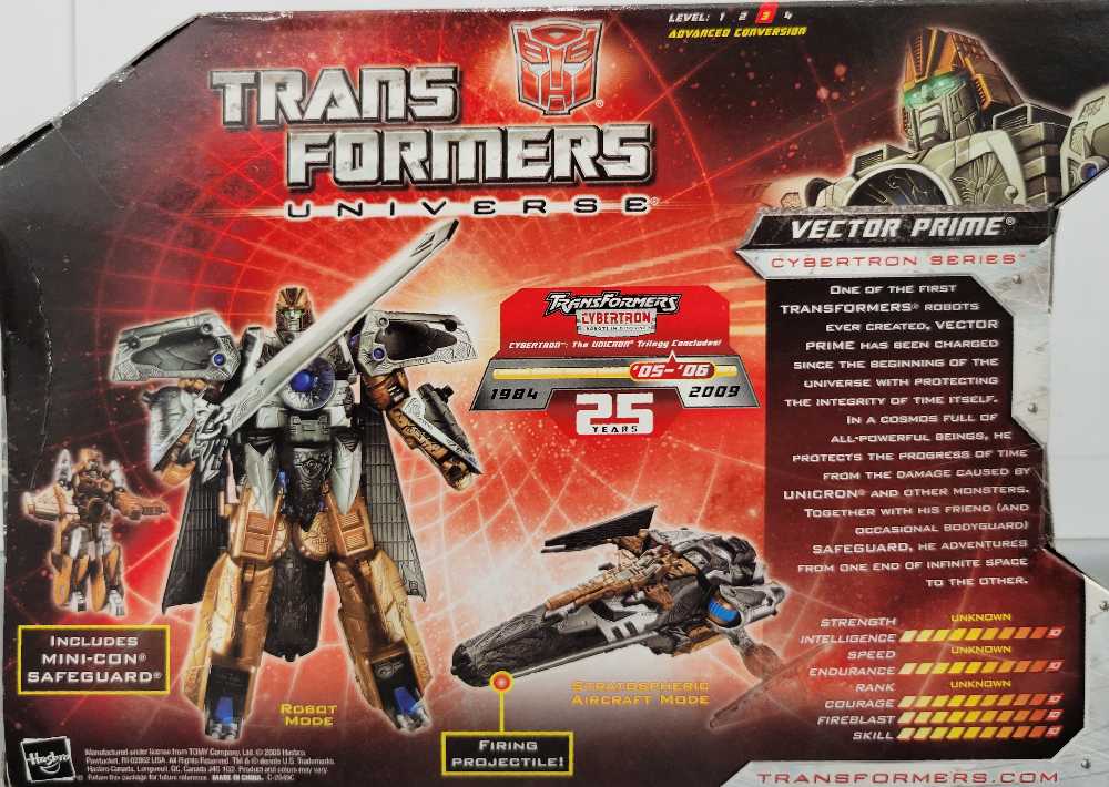Vector Prime With Safe Guard Boxed  - Hasbro (Universe 2.0) action figure collectible - Main Image 4