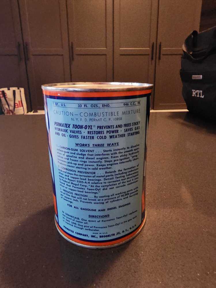 Permanent Toon Oil (Full Can) (67)  action figure collectible - Main Image 2