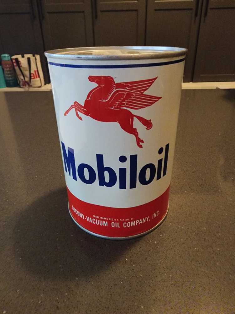 Mobiloil ( Full Can ) (66)  action figure collectible - Main Image 2