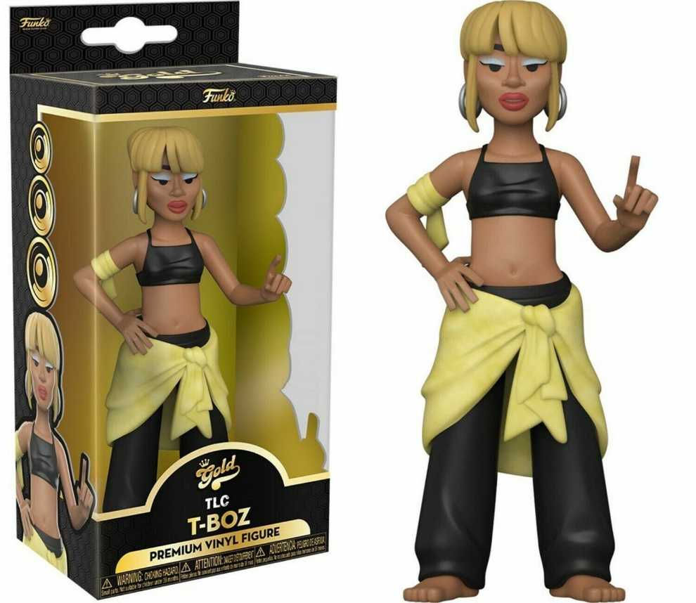 Funko Pop! Vinyl Gold: TLC T-boz 5” - Funko (Funko Gold) action figure collectible [Barcode 889698612081] - Main Image 2