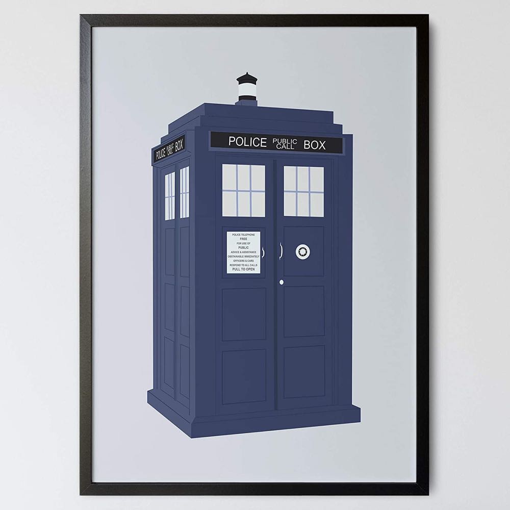 Tardis With Wheels And Spin Small  action figure collectible - Main Image 1