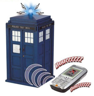 Tardis Phone Alert  action figure collectible - Main Image 1