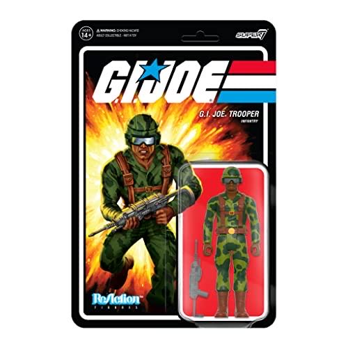 G.I. Joe Trooper Camo Goggles (Brown) - Super7 (G.I. Joe ReAction) action figure collectible [Barcode 840049820784] - Main Image 1