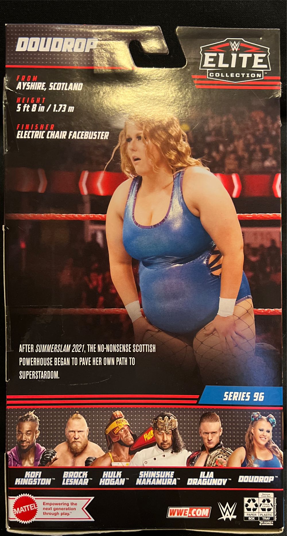 Doudrop Elite 96 - Mattel Wwe (Wwe Elite) action figure collectible [Barcode 194735021741] - Main Image 2