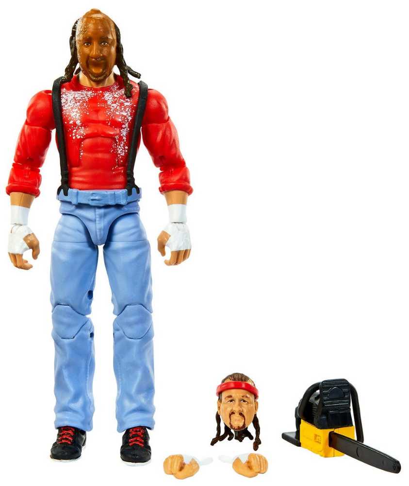 ELITE - CHAINSAW CHARLIE TERRY FUNK -s97 - Mattel (WWE Elite Series #97) action figure collectible [Barcode 194735105182] - Main Image 3