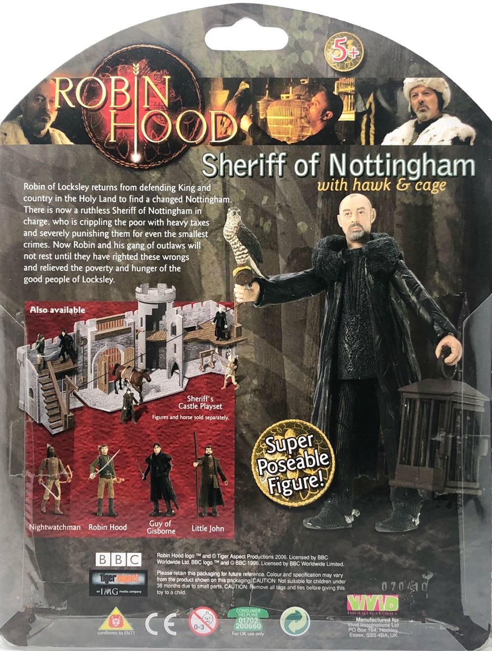 Sheriff Of Nottingham - Vivid Imaginations (Robin Hood) (Robin Hood) action figure collectible - Main Image 2