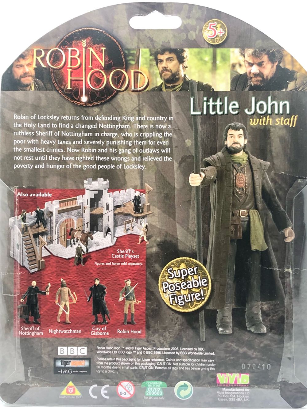 Little John - Vivid Imaginations (Robin Hood) (Robin Hood) action figure collectible - Main Image 2