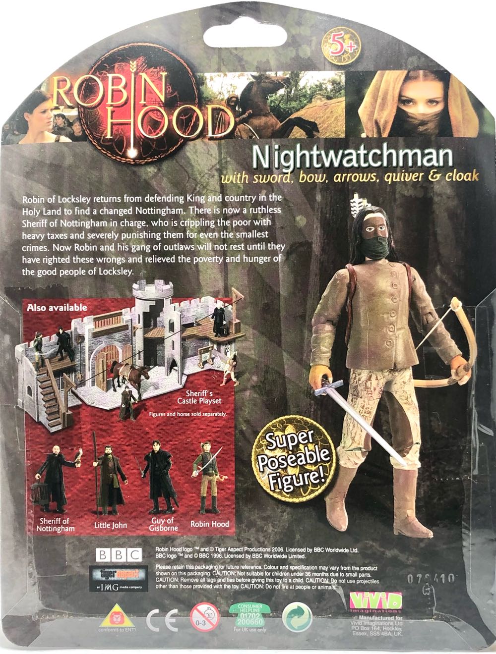 Nightwatchman - Vivid Imaginations (Robin Hood) (Robin Hood) action figure collectible - Main Image 2