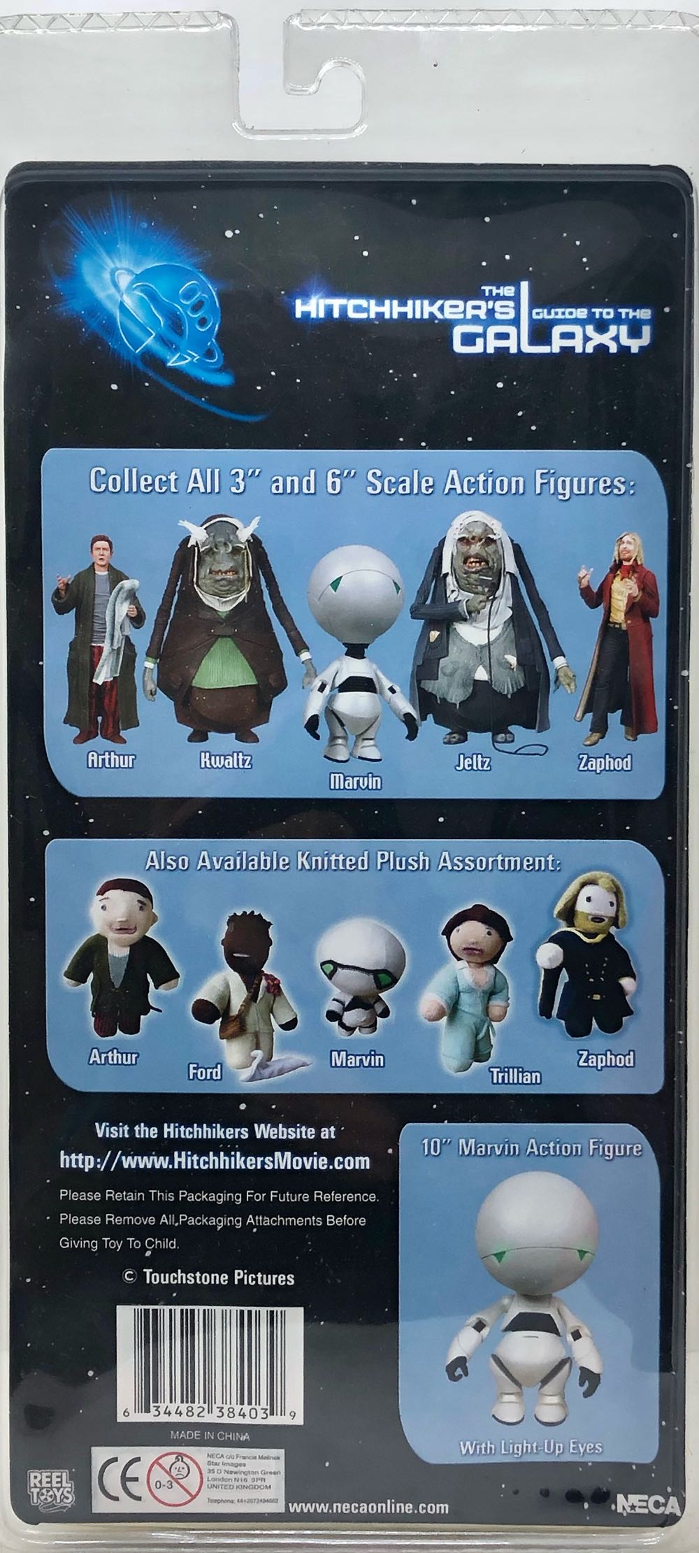 Marvin - Neca (Hitchhiker’s Guide To The Galaxy) (Hitchhiker’s Gude To The Galaxy) action figure collectible - Main Image 2