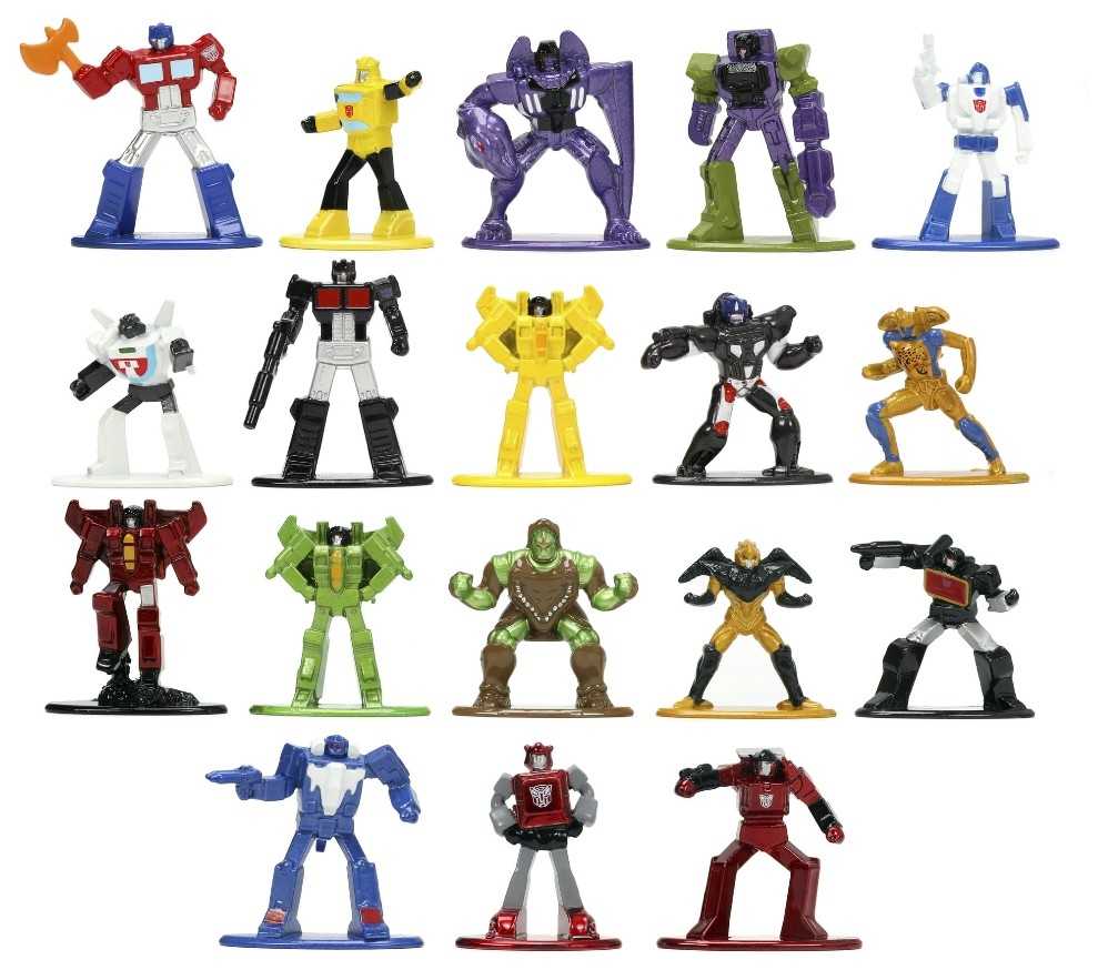 Transformers NANO Metalfigs - JADA TOYS, Inc. (Walmart Exclusive) action figure collectible [Barcode 801310337844] - Main Image 3