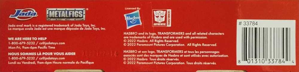 Transformers NANO Metalfigs - JADA TOYS, Inc. (Walmart Exclusive) action figure collectible [Barcode 801310337844] - Main Image 4