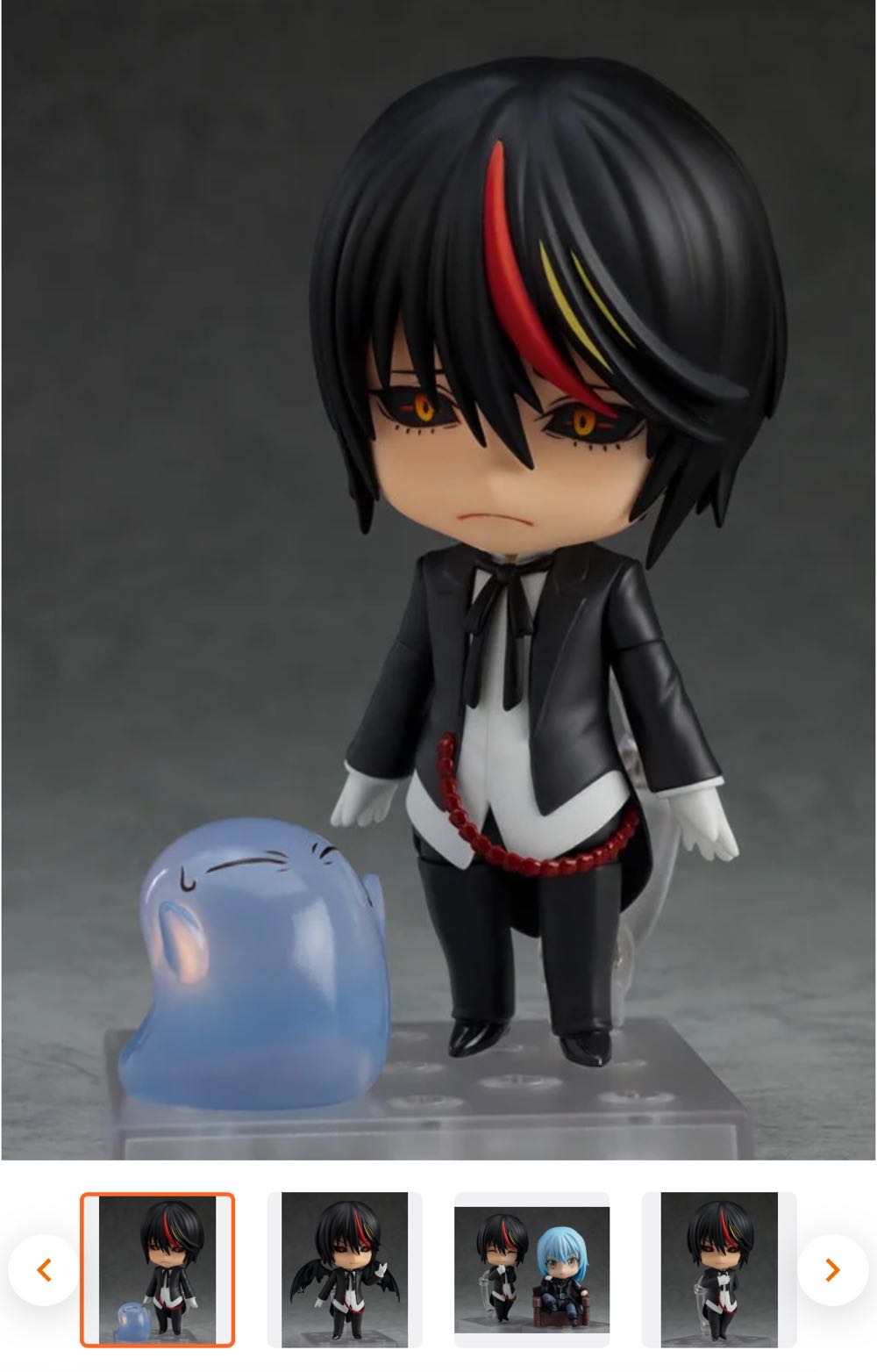 Primal Demon Diablo 1713 Nendoroid  (That Time I Got Reincarnated as a slime) - Good Smile Company / Nendoroid (That Time I Got Reincarnated As A Slime) action figure collectible [Barcode 4580590126398] - Main Image 4