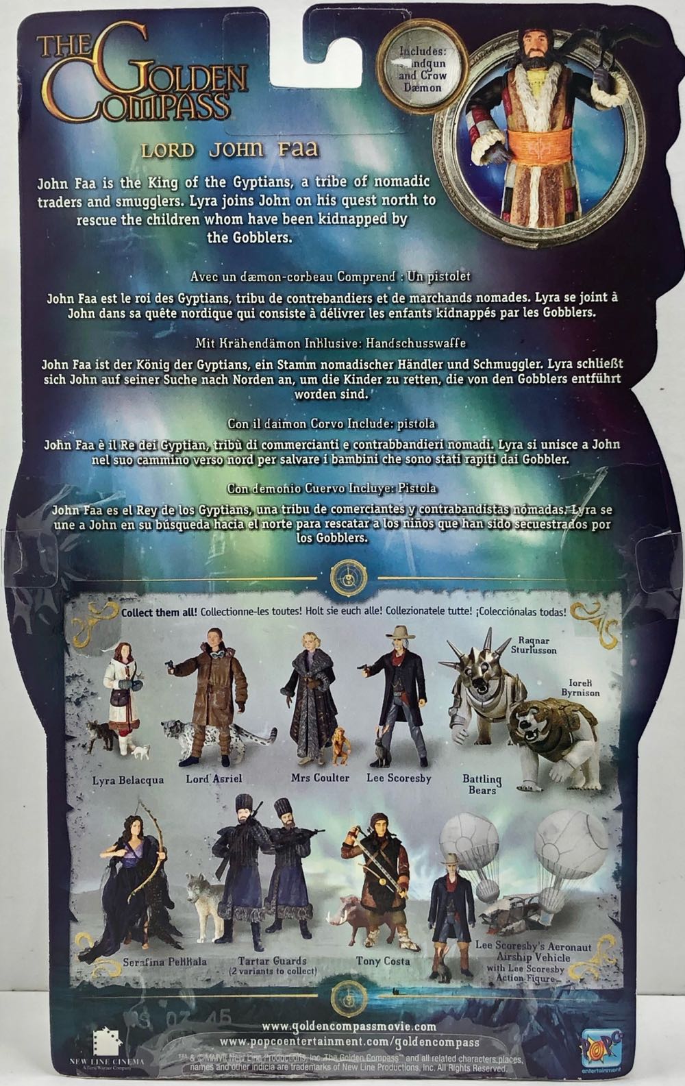 Lord John Faa - Corgi Classics Limited (The Golden Compass) action figure collectible - Main Image 2