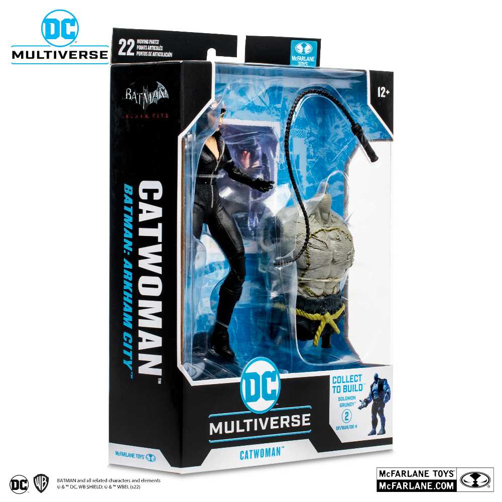 DC Multiverse Batman: Arkham City Catwoman  - McFarlane Toys (DC Multiverse) action figure collectible - Main Image 2