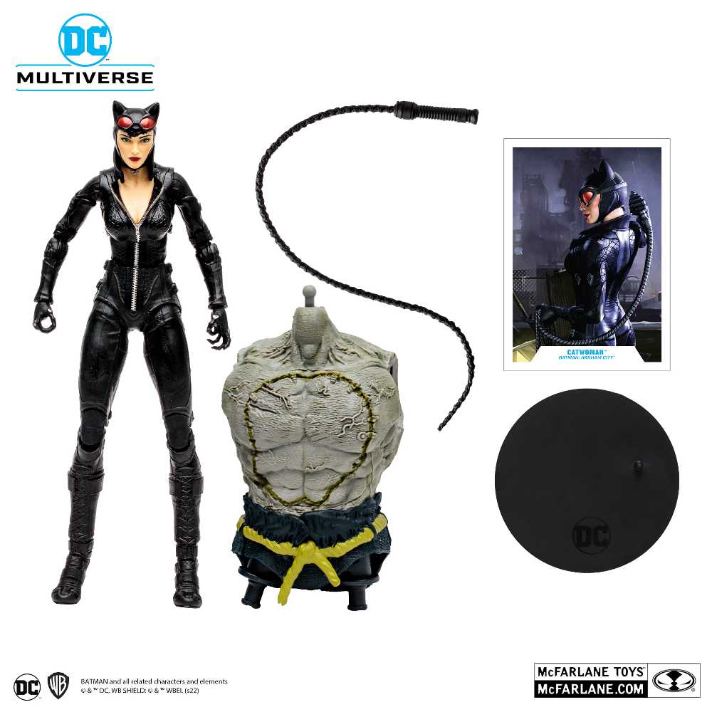 DC Multiverse Batman: Arkham City Catwoman  - McFarlane Toys (DC Multiverse) action figure collectible - Main Image 4