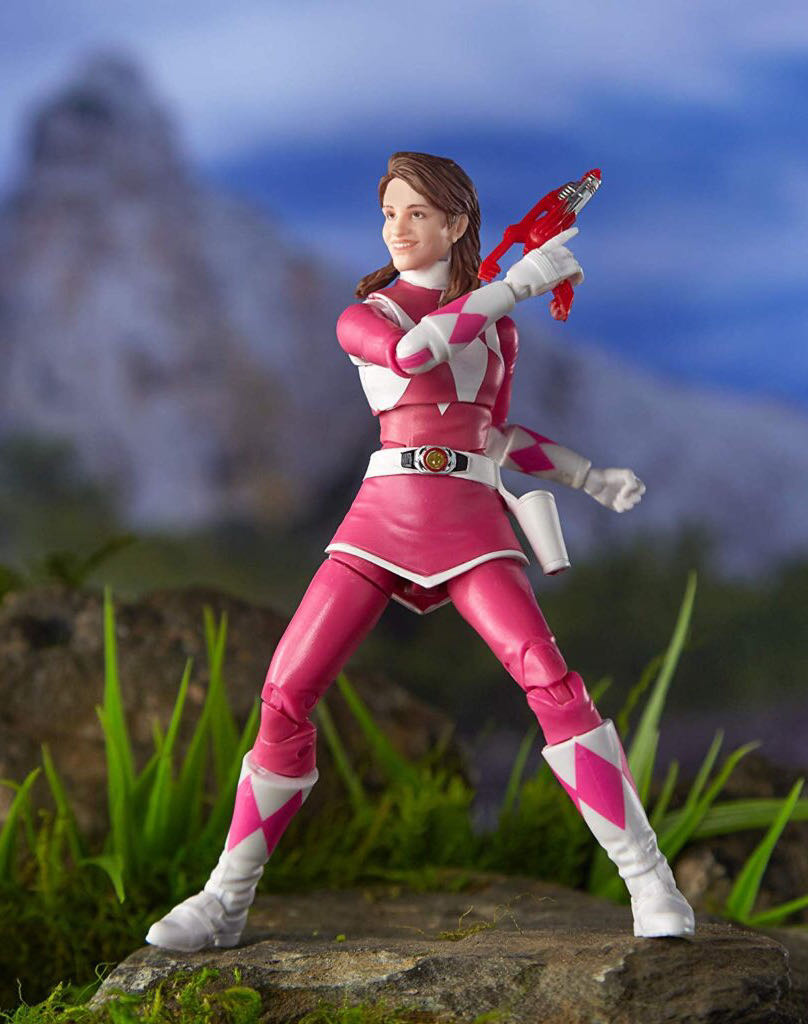 Power Rangers Legacy MMPR Pink - Bandai (Double Signed) action figure collectible - Main Image 2