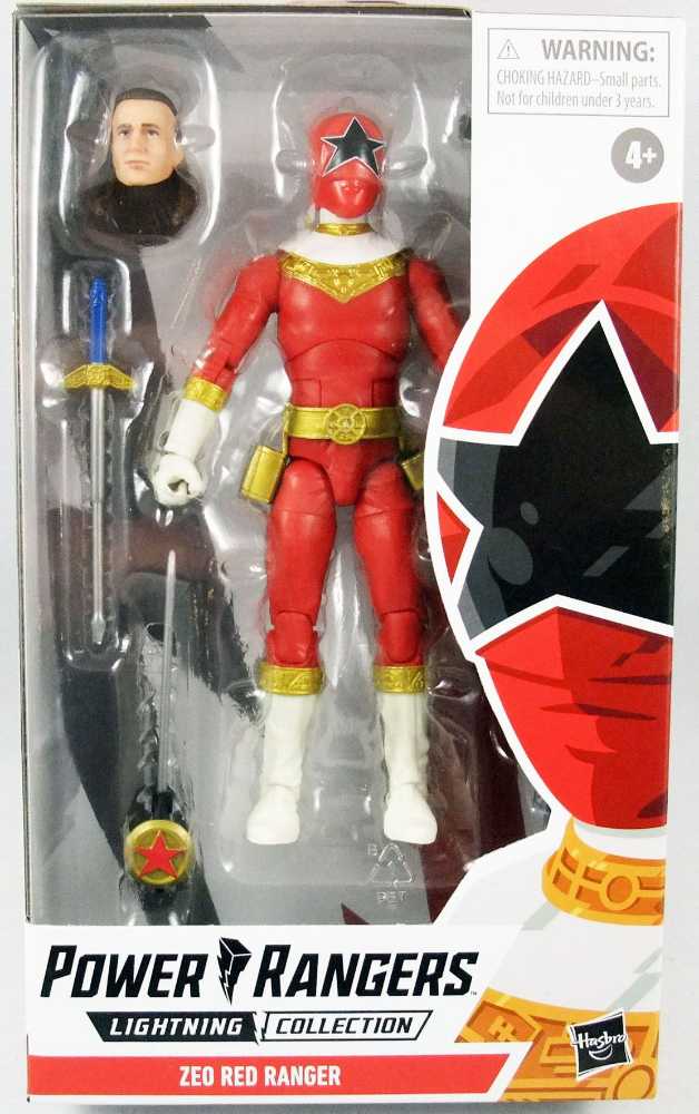 Power Rangers Lightning Zeo Red - Hasbro (signed) action figure collectible - Main Image 1