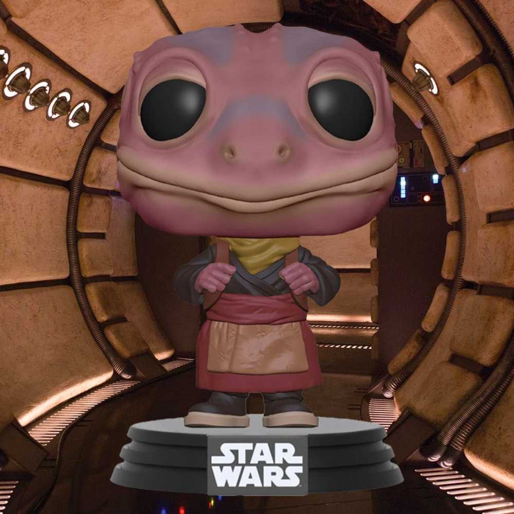Star Wars Funko Pop The Mandalorian Frog Lady MANDO - Funko (Star Wars The Mandalorian) action figure collectible [Barcode 889698545303] - Main Image 3