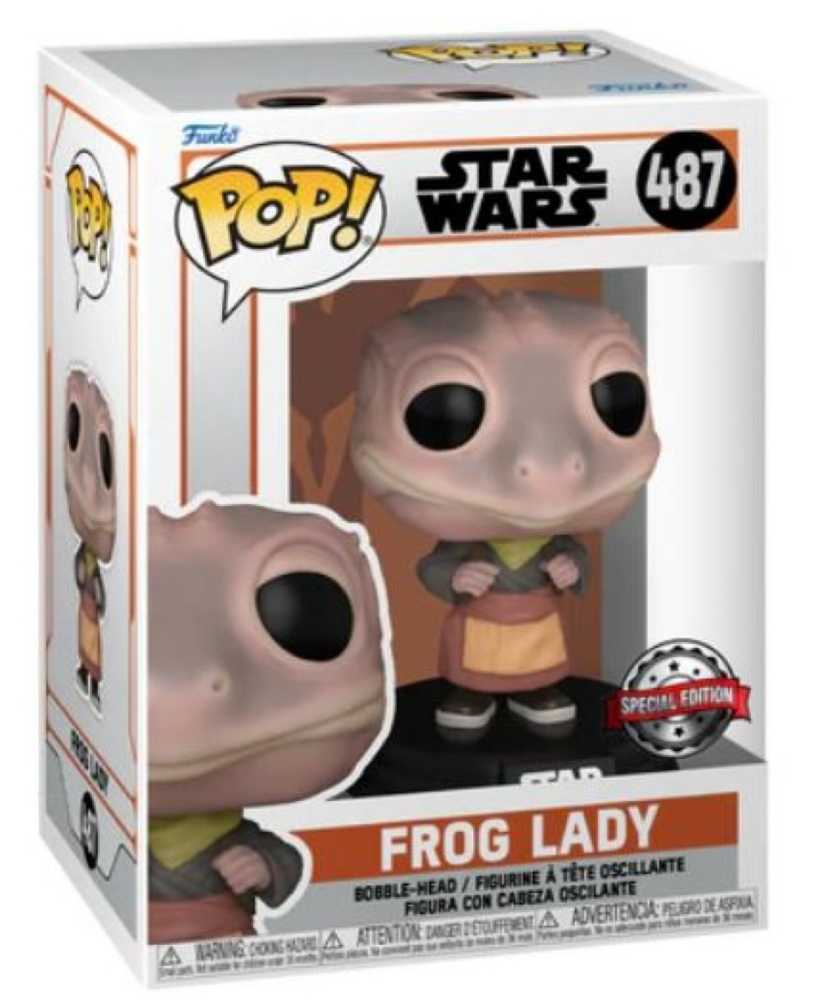 Star Wars Funko Pop The Mandalorian Frog Lady MANDO - Funko (Star Wars The Mandalorian) action figure collectible [Barcode 889698545303] - Main Image 4