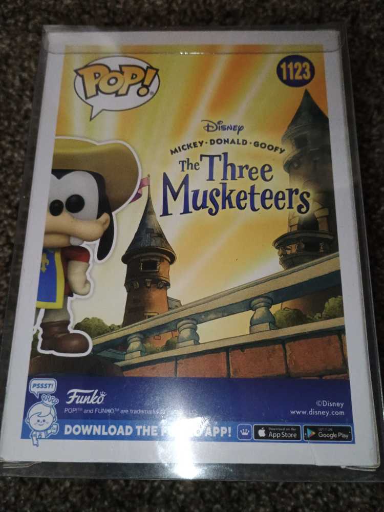 Disney Goofy Three Musketeers # 1123 - Funko (Disney The Three Musketeers) action figure collectible [Barcode 889698586054] - Main Image 2