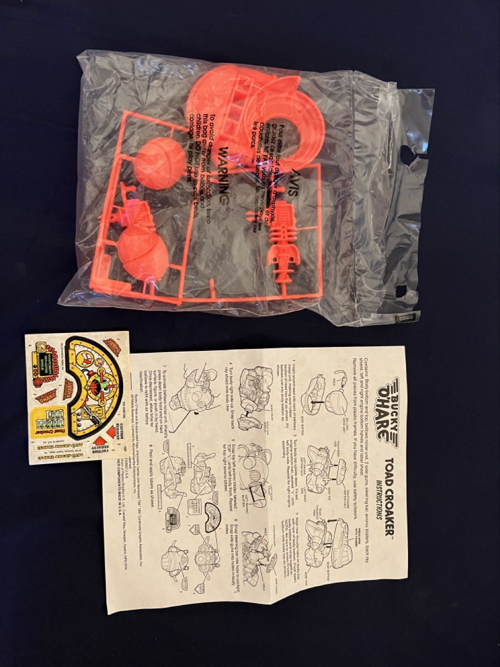 Toad Croaker - Hasbro (!) (Bucky O’hare) action figure collectible - Main Image 4