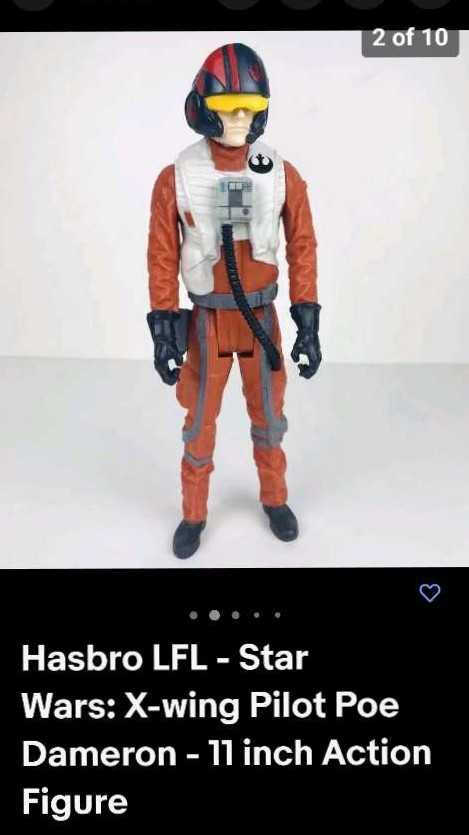 Star Wars Poe Dameron 11 Inch  action figure collectible - Main Image 2