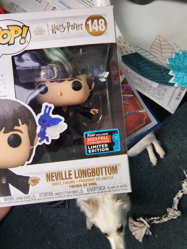 Harry Potter 148 Neville With Pixies Vinyl Figure Fall Shared Convention Exclusive  action figure collectible [Barcode 889698670524] - Main Image 2