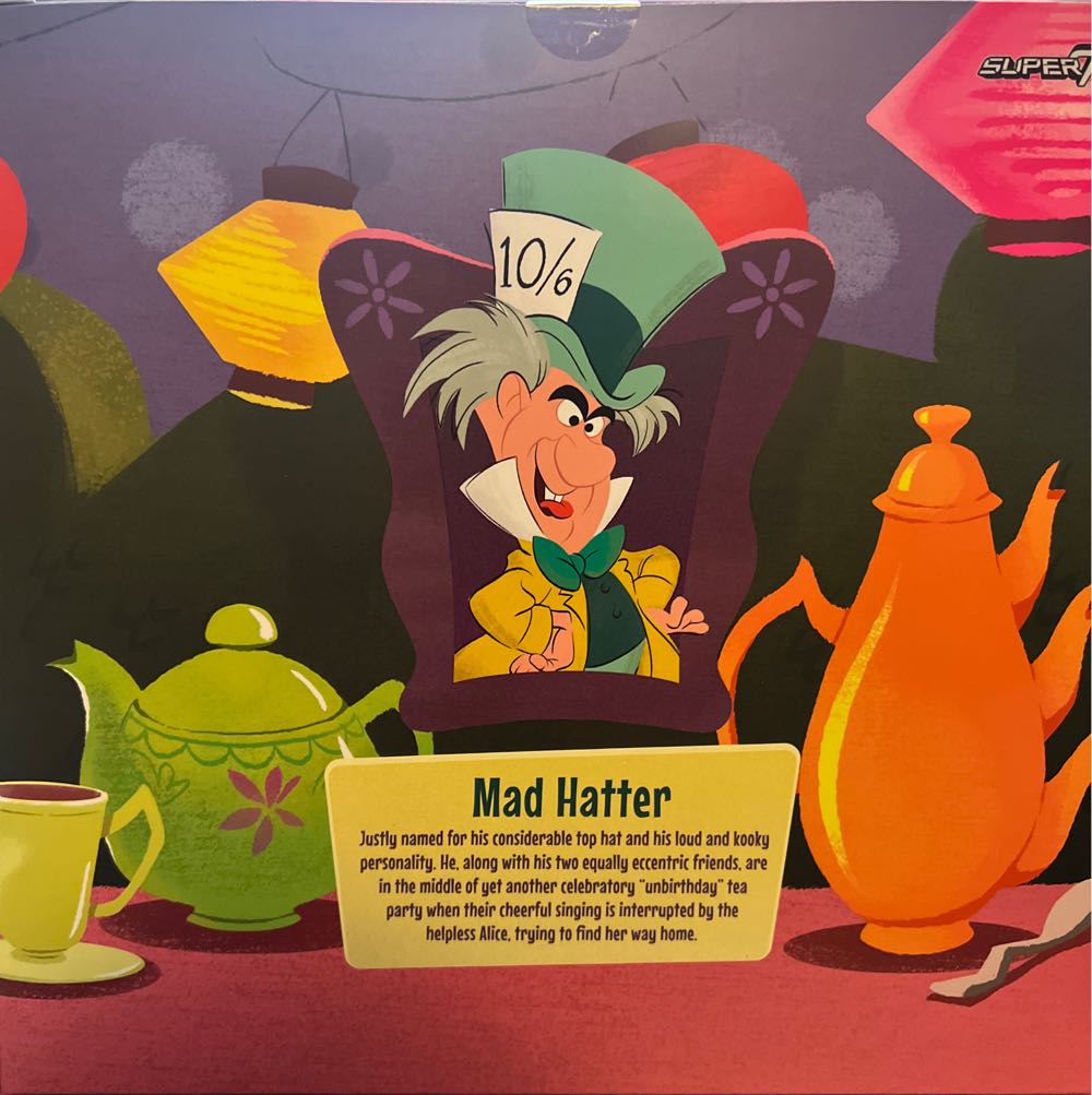 Mad Hatter - Disney (Disney Classics: Alice In Wonderland) action figure collectible [Barcode 840049814806] - Main Image 3