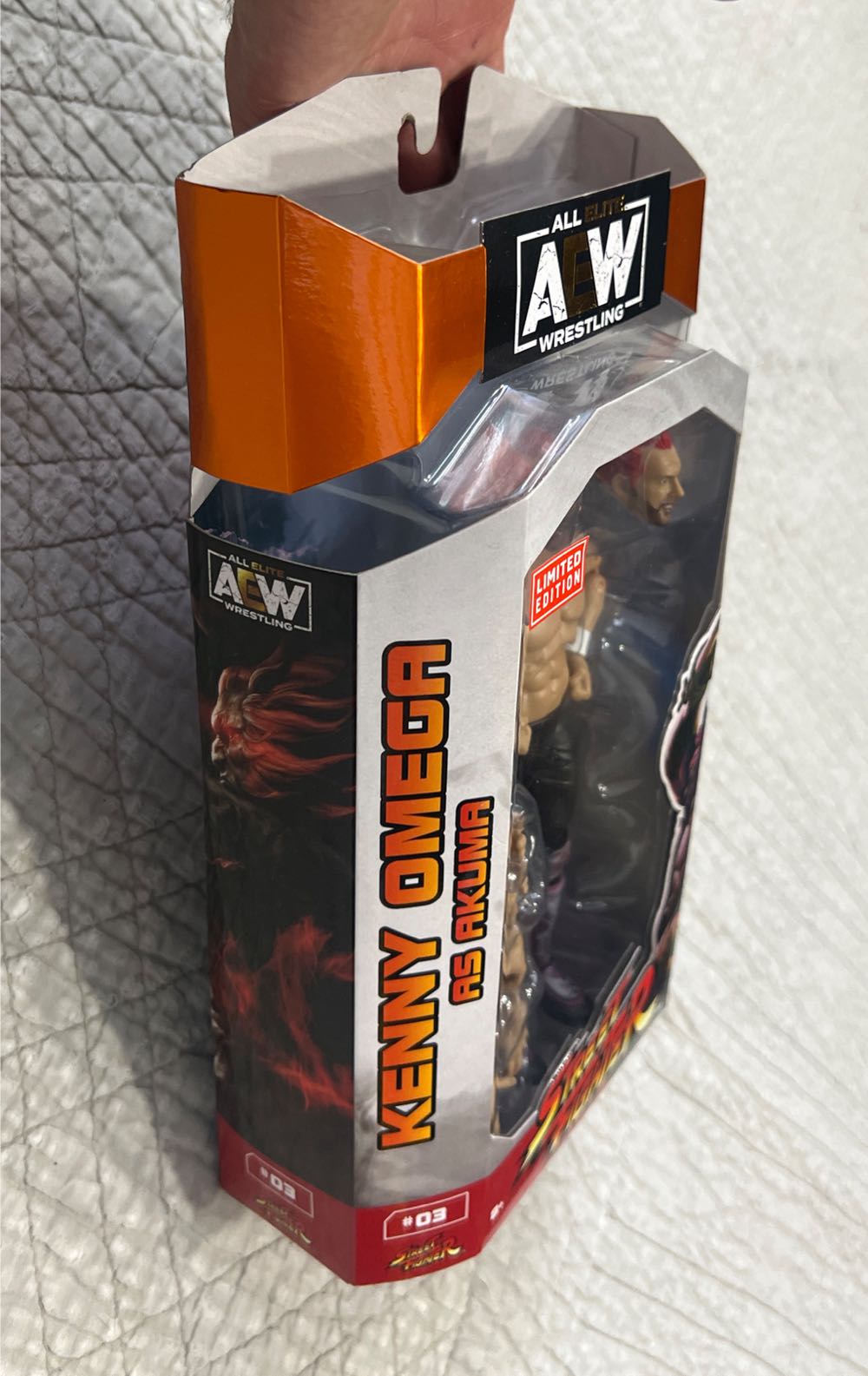 Kenny Omega - Jazwares (Street Fighter - Kenny Omega As Akuma) action figure collectible [Barcode 191726436171] - Main Image 3