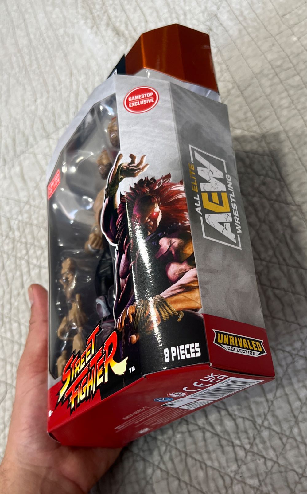 Kenny Omega - Jazwares (Street Fighter - Kenny Omega As Akuma) action figure collectible [Barcode 191726436171] - Main Image 4