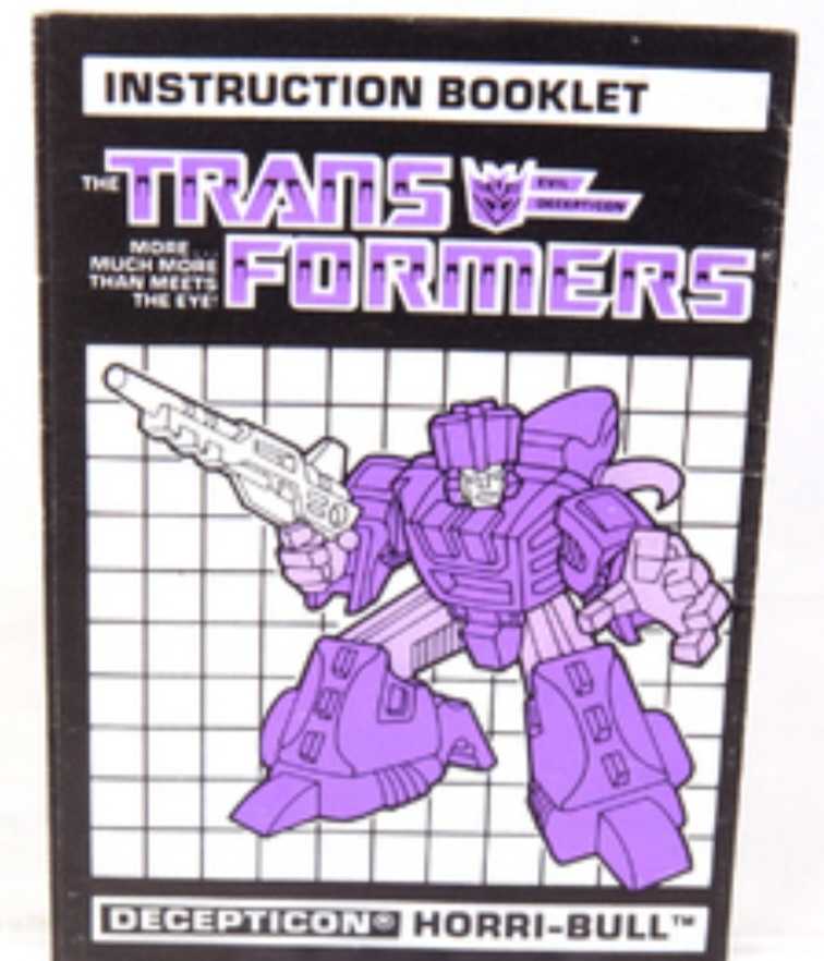Transformers G1 Horri-bull With Kreb Headmasters - Hasbro (Headmasters) action figure collectible - Main Image 4