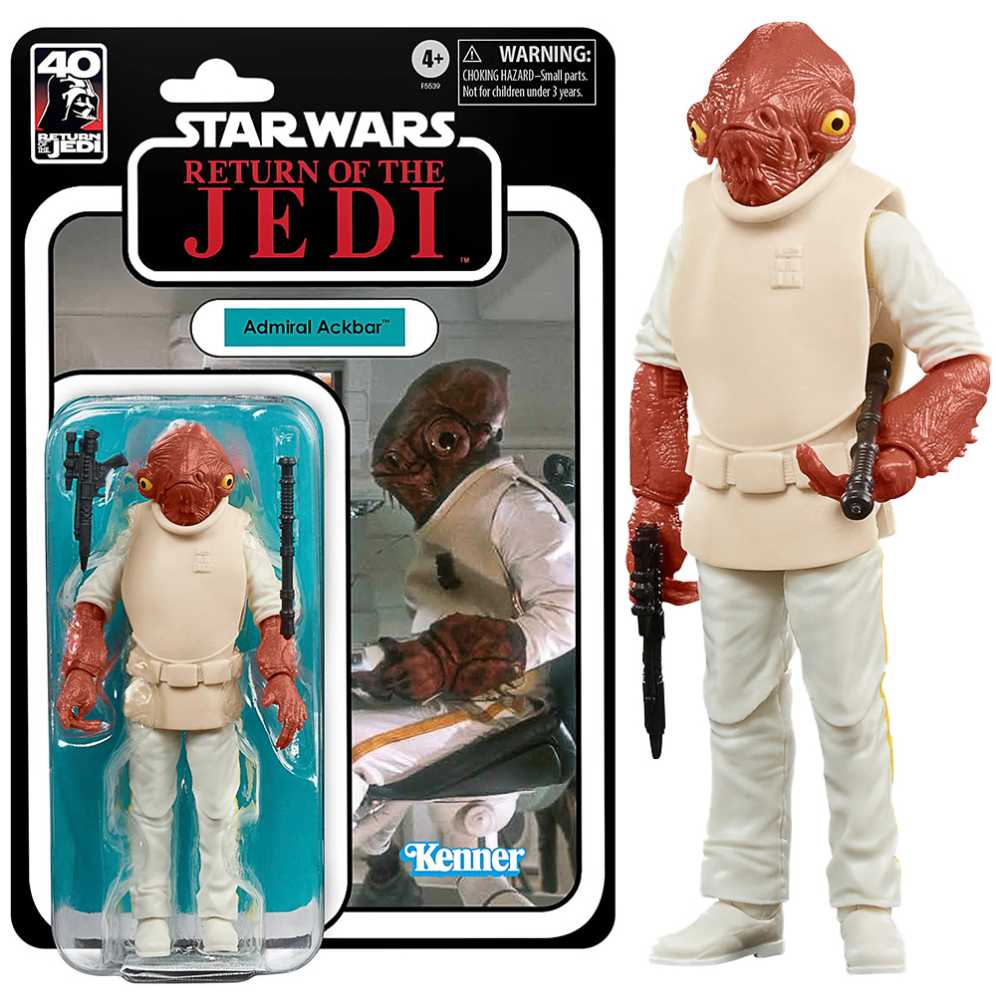 Admiral Ackbar - Mcm Comic Con - Hasbro (Star Wars: Episode VI - Return Of The Jedi) action figure collectible [Barcode 5010994161842] - Main Image 4