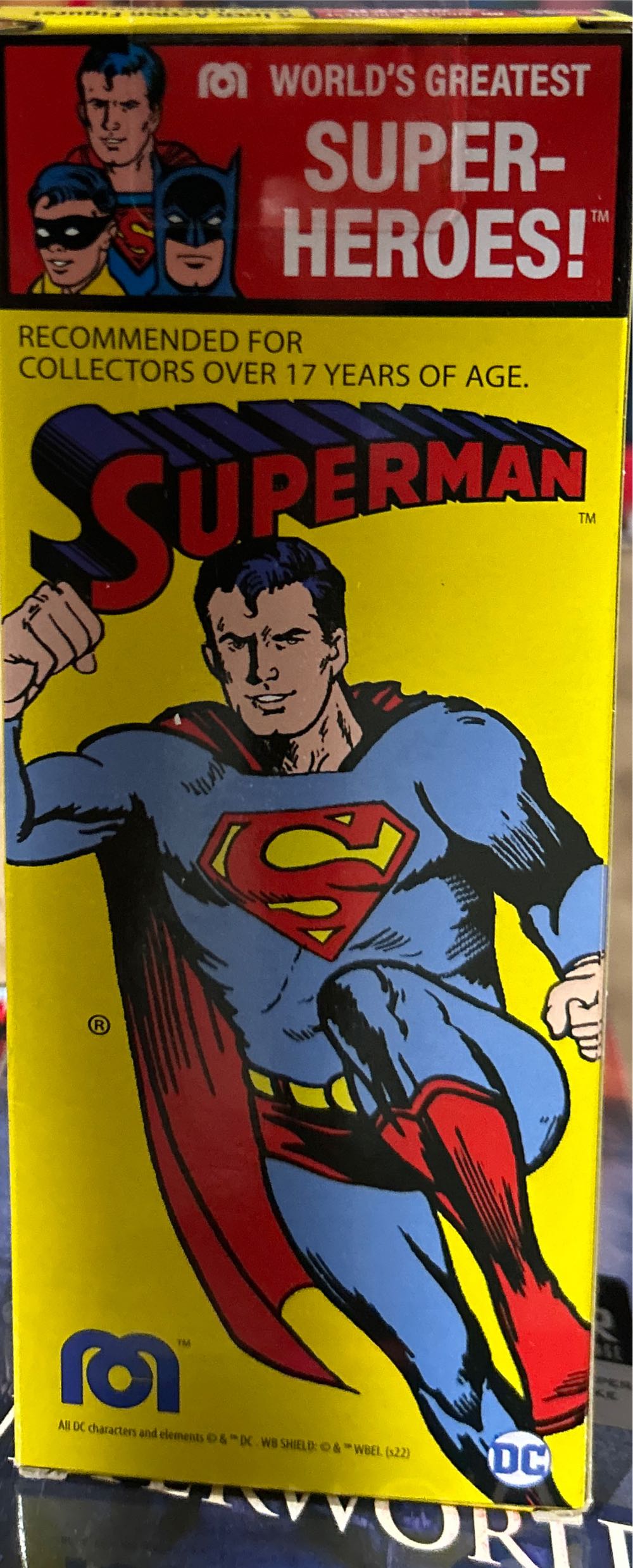 Superman (50th Anniversary) 1.0 - MEGO Corp. (World’s Greatest Super-Heroes!) action figure collectible [Barcode 850042500002] - Main Image 2