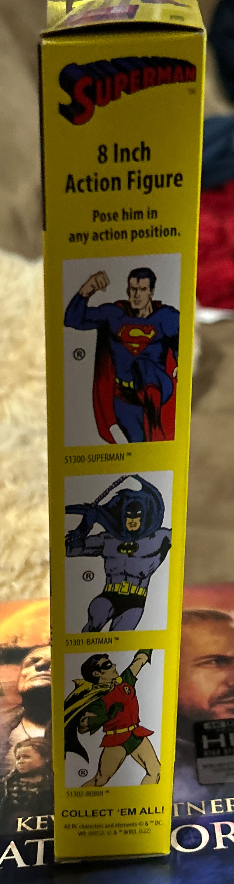 Superman (50th Anniversary) 1.0 - MEGO Corp. (World’s Greatest Super-Heroes!) action figure collectible [Barcode 850042500002] - Main Image 3