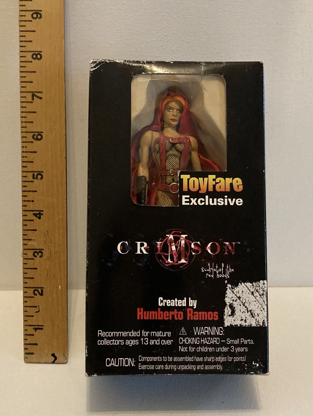 ToyFare Scarlet Of The Red Hoods  action figure collectible - Main Image 2