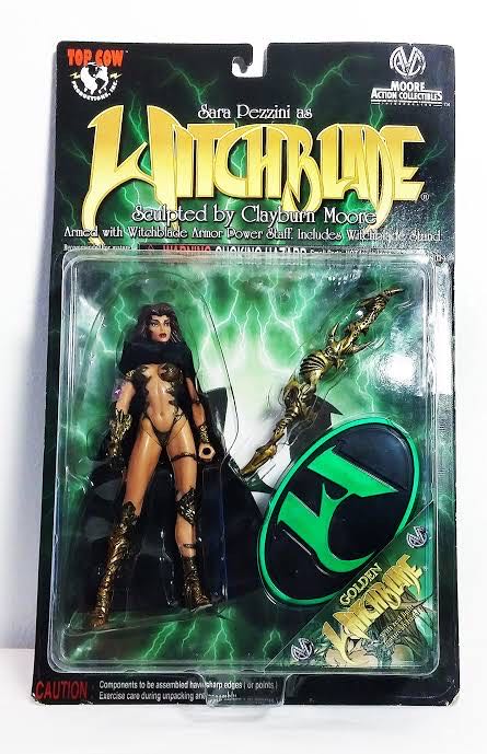 Sara Pezzini as Witchblade (Golden Armor) - Moore Action Collectibles (Witchblade Series 1) action figure collectible - Main Image 2