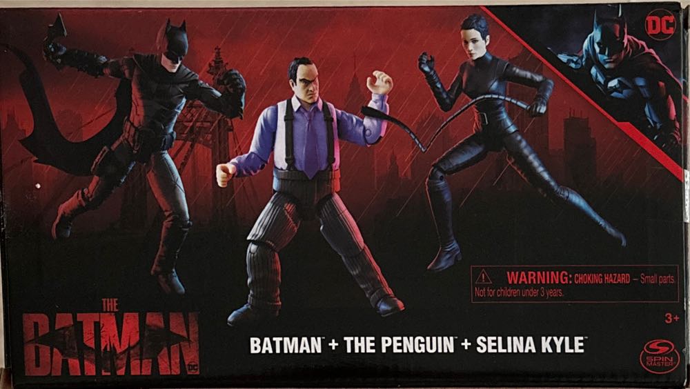 Batman - Penguin - Selina Kyle - Spin Master (The Batman) action figure collectible [Barcode 778988371657] - Main Image 2