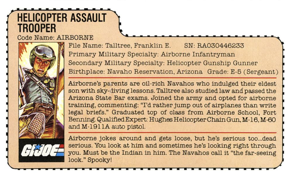 #01 | Airborne: Helicopter Assault Trooper - Hasbro action figure collectible - Main Image 2