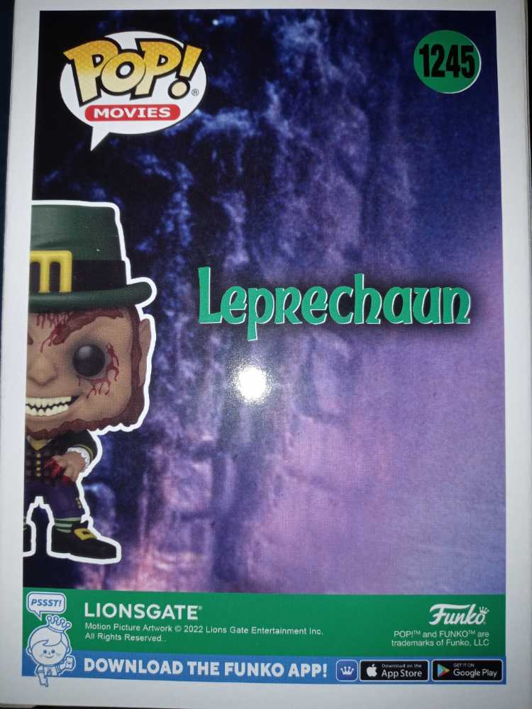 Leprechaun: Leprechaun #1245 - Funko (Leprechaun) action figure collectible [Barcode 889698650335] - Main Image 2