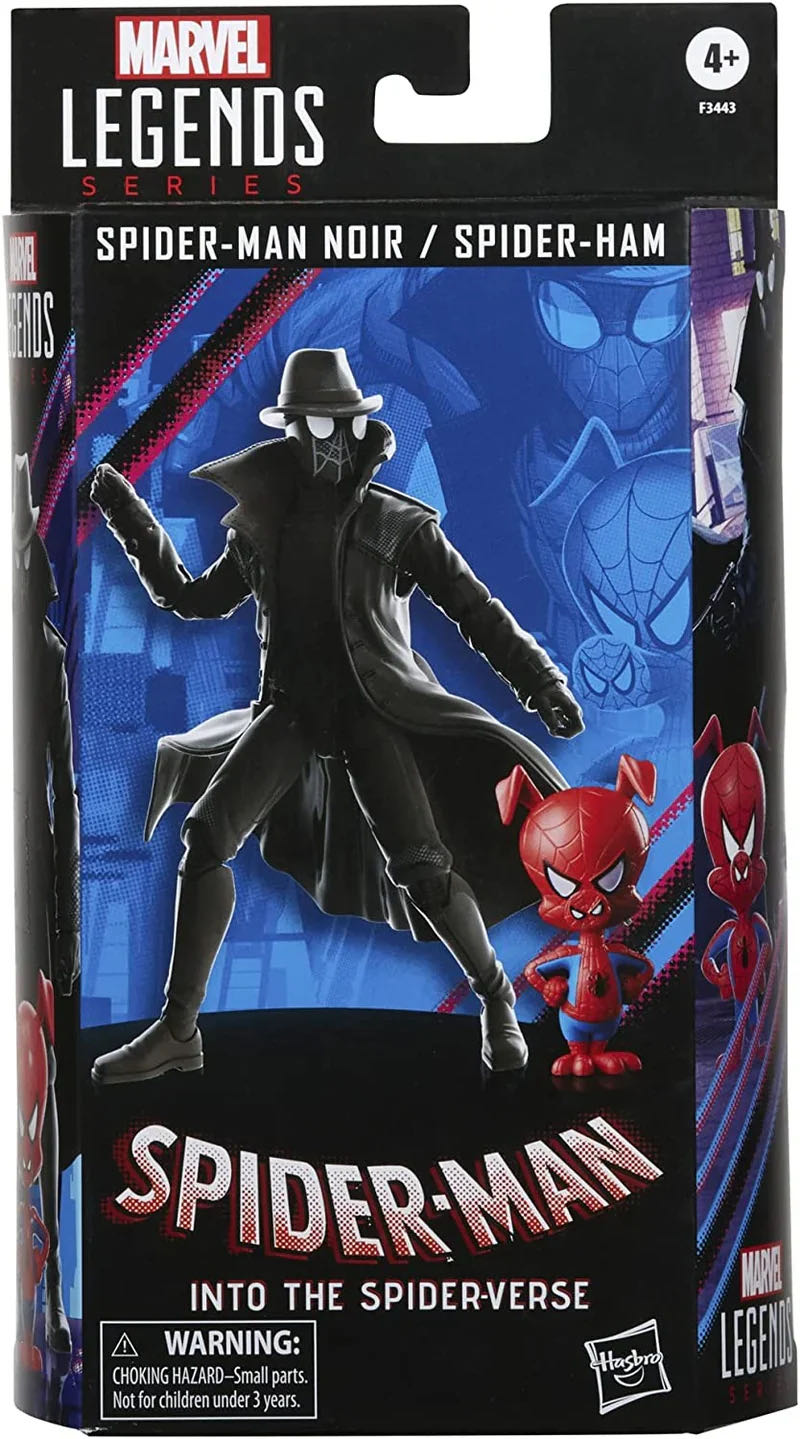 Spider-Man Noir & Spider-Ham - Hasbro (Marvel Legends) action figure collectible [Barcode 5010994154271] - Main Image 3