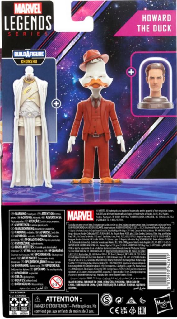 Howard The Duck Action Figure - Hasbro (Marvel Legends) action figure collectible [Barcode 5010993942619] - Main Image 2