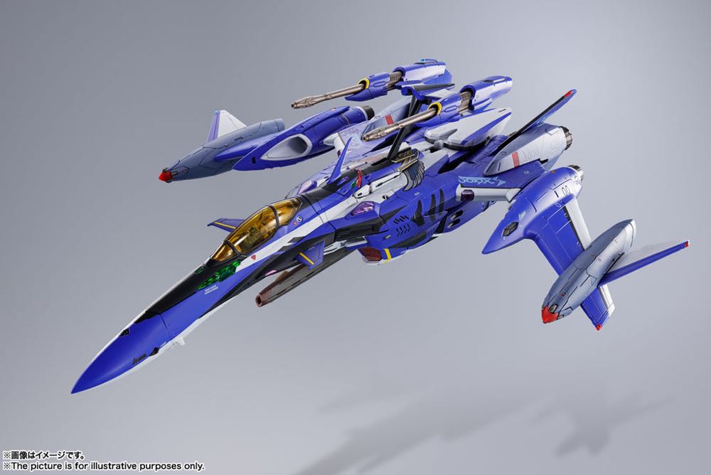 DX Chogokin MACROSS YF-29 DURANDAL VALKYRIE MAXIMILIAN JENIUS USE FULL SET PACK - Bandai (Macross) action figure collectible - Main Image 4