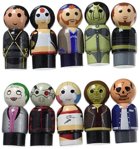 Suicide Squad Pin Mate Set Of 10  (DC Comics) action figure collectible [Barcode 840417104508] - Main Image 1