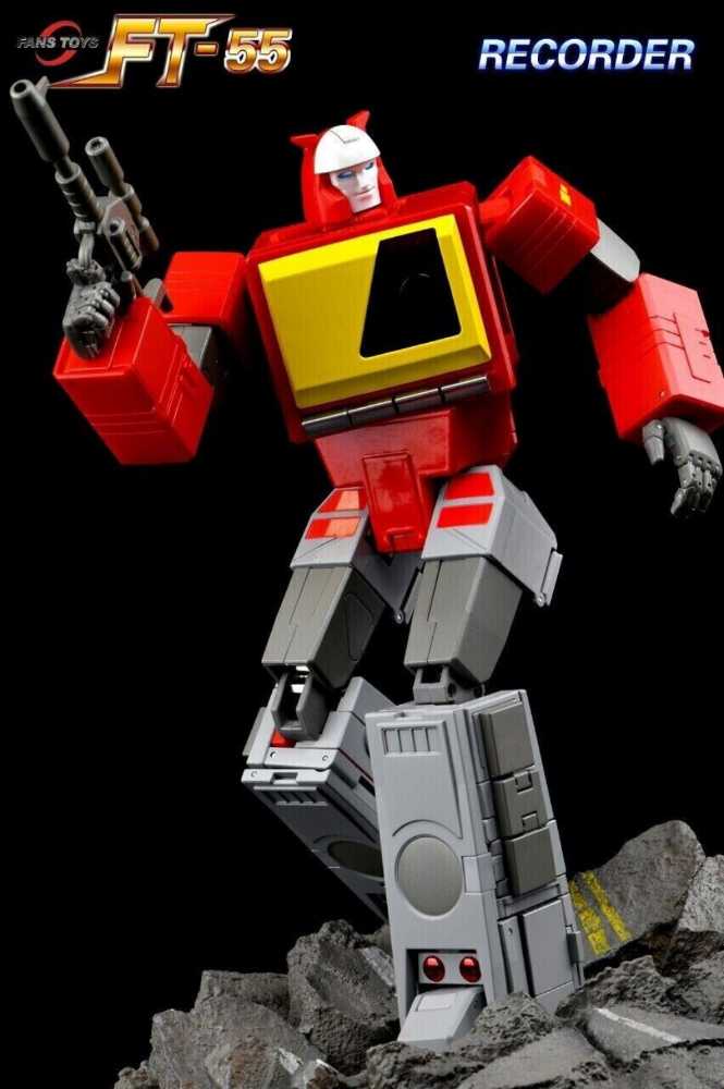 Blaster & Rewind FT55 Recorder & Fast Forward - Fans Toys (Transformers G1) action figure collectible - Main Image 2