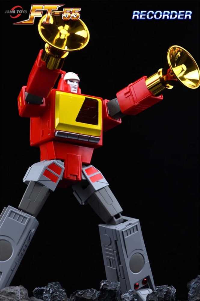 Blaster & Rewind FT55 Recorder & Fast Forward - Fans Toys (Transformers G1) action figure collectible - Main Image 3