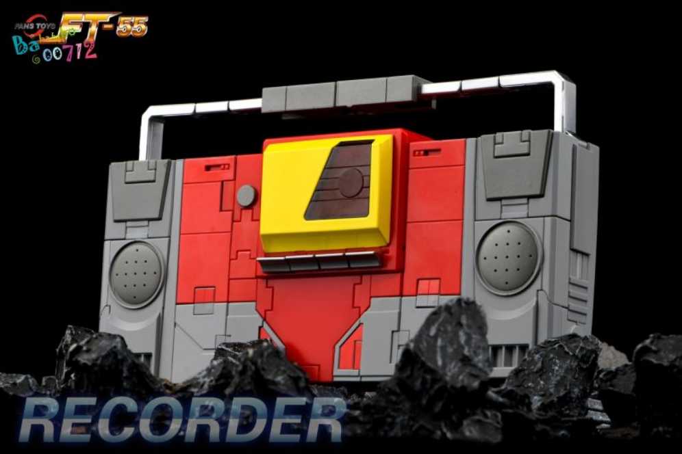 Blaster & Rewind FT55 Recorder & Fast Forward - Fans Toys (Transformers G1) action figure collectible - Main Image 4